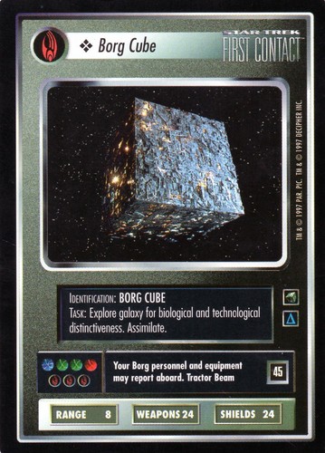 Star trek ccg first contact - ccg,