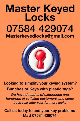 Master keyed suites - of, locks