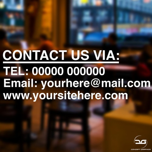 Contact custom personalised - contact,
