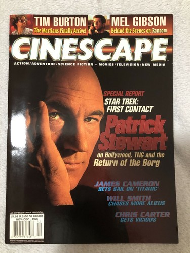 Cinescape nov dec 1996 - nov/dec, nm