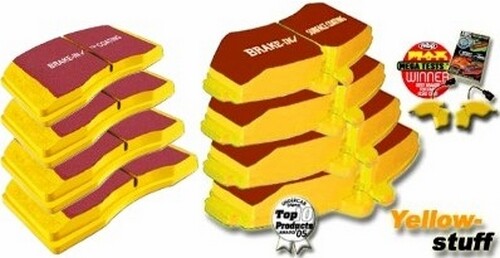 Ebc brake pads yellowstuff - brake,