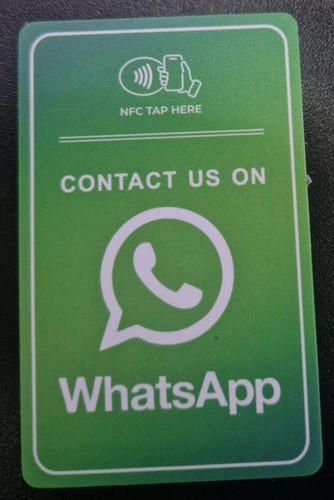 Nfc whatsapp contact - whatsapp,