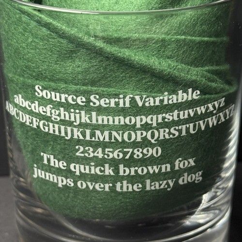 Custom engraved glass - engraved,