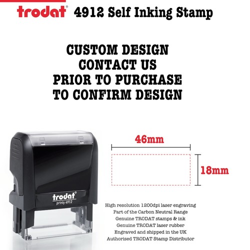 Custom stamp large trodat - ,