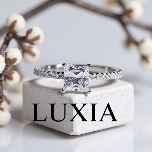 Princess cut moissanite - princess,