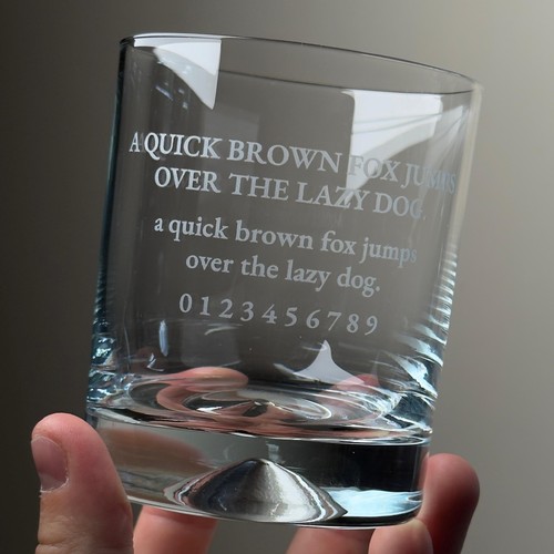 Custom engraved glass - engraved,
